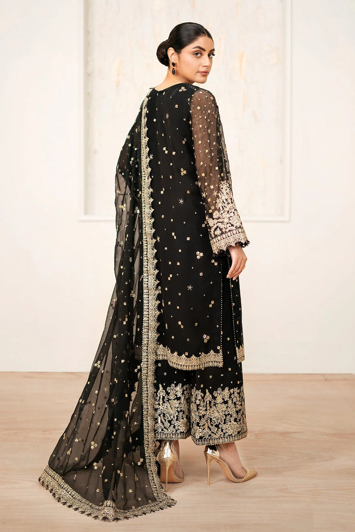 Naaz by Nazia Baroque stitched luxury chiffon 3 piece outfit