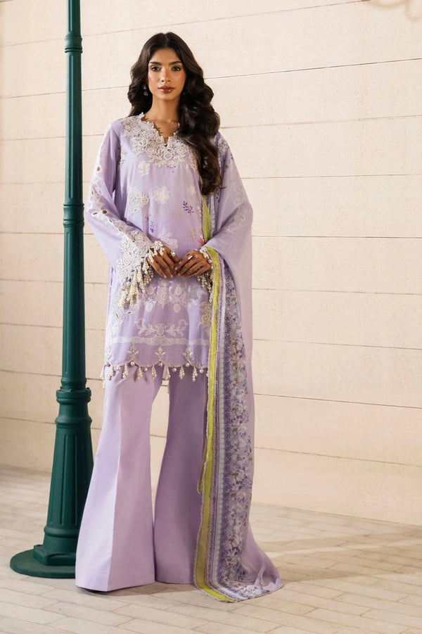 Sana Safinaz 3 pc Stitched Lawn suit SSAF-029A