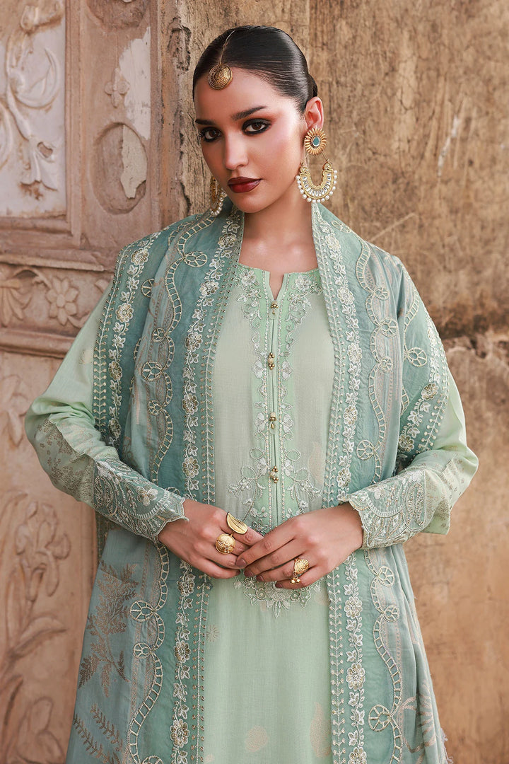 Nureh Maya Jacquard ethnic embroidered jacquard outfit
