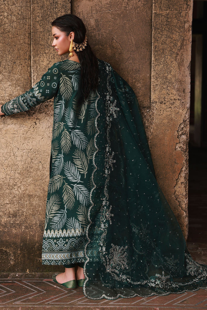 Festive jacquard 3-piece embroidered outfit from Maya Collection
