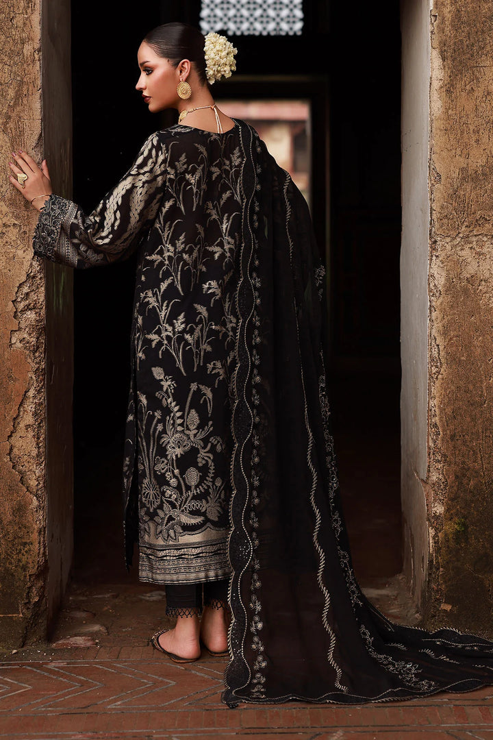Maya Jacquard collection stitched 3-piece festive suit
