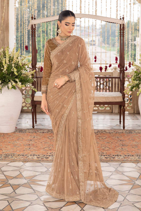 Maria B Fully Stitched Saree