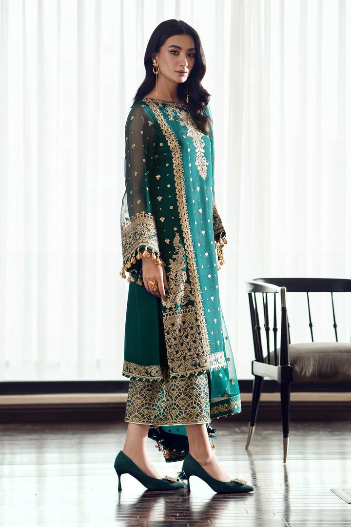 Naaz by Nazia Baroque SF-505 luxury chiffon 3-piece outfit with embroidery