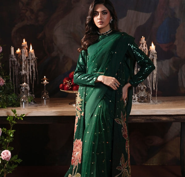 Charizma "Fully stitched saree"