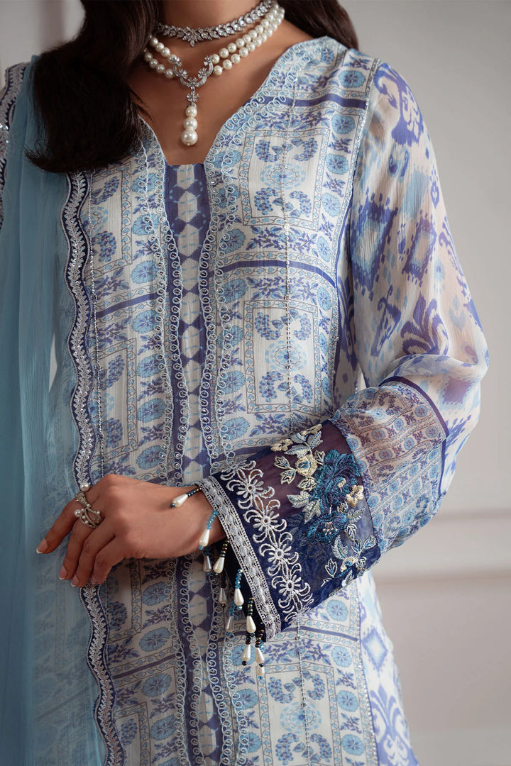 Amaya luxury 3-piece chiffon suit perfect for formal occasions