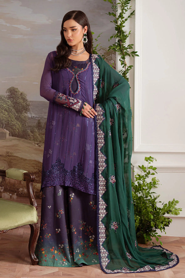 Amaya designer chiffon collection styled for Eid and wedding looks