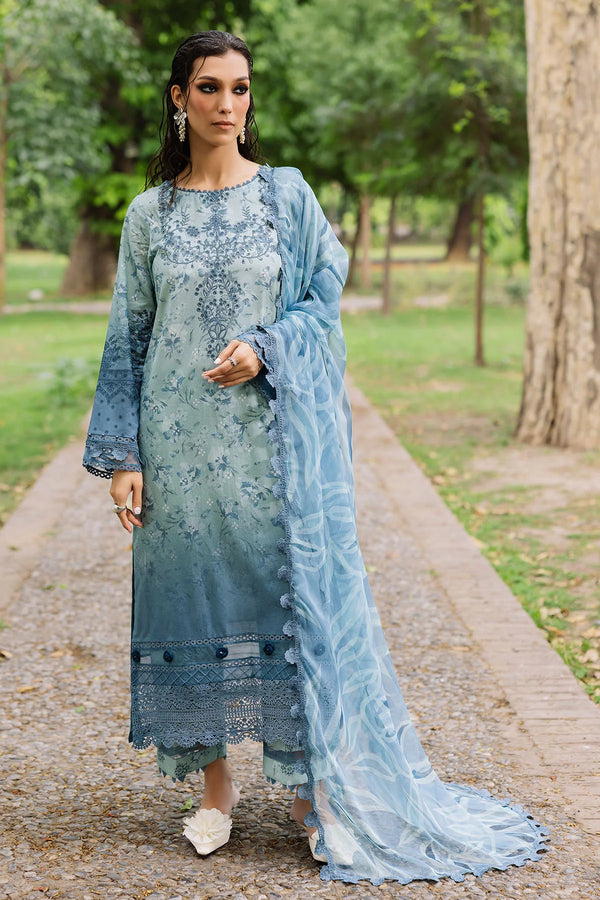 Nureh Daily Delights Summer Collection 3 pc stitched suit DD 10