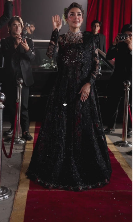 Embroidered silk trouser patch and plain raw silk trouser – Naaz by Nazia Nureh Jhoomro